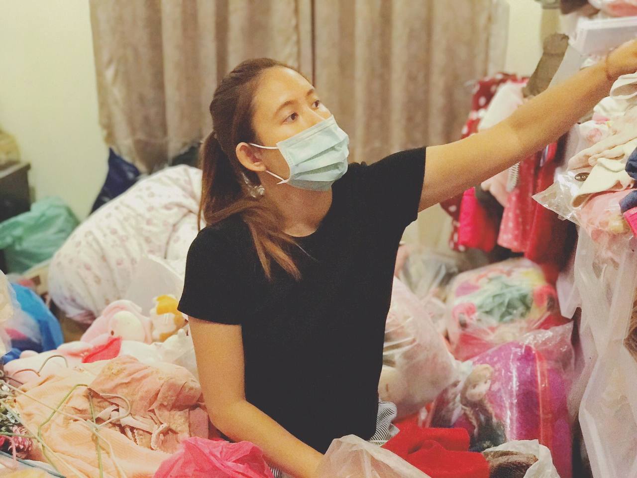 整理師于之琳的服務過程。圖／于之琳提供